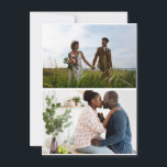 Cartes Pour Fêtes Annuelles Collage de 2 photos simple<br><div class="desc">Personnalisez votre photographie. Vous pouvez créer ce produit personnalisé pour des occasions spéciales comme les mariages,  les anniversaires,  Noël,  les fêtes,  les hommages,  la remise de diplômes,  les anniversaires de mariage et plus encore. Il peut également être offert en cadeau à votre meilleur ami,  ami proche,  famille et proches.</div>