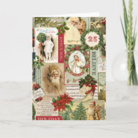 COLLAGE DE NOËL VINTAGE