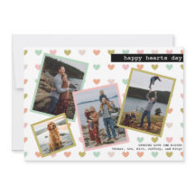 Collage de photos de famille pour la Saint-Valenti