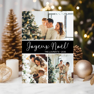 Cartes Pour Fêtes Annuelles Collage de photos Joyeux Noel