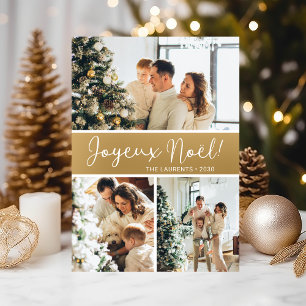 Cartes Pour Fêtes Annuelles Collage de photos Joyeux Noel