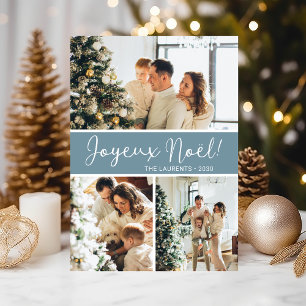 Cartes Pour Fêtes Annuelles Collage de photos Joyeux Noel