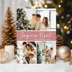 Cartes Pour Fêtes Annuelles Collage de photos Joyeux Noel