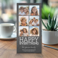 Collage Instagram avec 6 photos sur Chalkboard