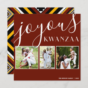 Cartes Pour Fêtes Annuelles Collage photo 3 de Joyous Kwanzaa