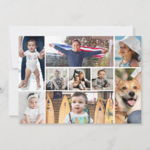 Cartes Pour Fêtes Annuelles Collage photo 9