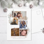 Cartes Pour Fêtes Annuelles Collage photo Juniper<br><div class="desc">5 zones photo dans différentes orientations; blanc "cadre" peut être changé à n'importe quelle couleur dans l'éditeur; Choisissez vos propres polices aussi! Ajoutez un message au dos ou plusieurs photos si vous le souhaitez.</div>