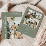 Cartes Pour Fêtes Annuelles Collage photo minimaliste moderne Joyeux Noël<br><div class="desc">Envoyez des voeux de vacances chaudes avec une carte de vacances "Modern Minimalist Photo Joyeux Noël". Ce design élégant met en valeur votre photo préférée, encadrée par des lignes épurées et une typographie sobre qui transmet un accueil saisonnier simple mais élégant. La mise en page minimaliste garde l'accent sur votre...</div>