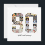 Cartes Pour Fêtes Annuelles Collage photo numéro 80<br><div class="desc">Ce produit personnalisable est un arrangement de photos qui forment la forme d'un nombre. Il est souvent utilisé pour les célébrations d'étapes importantes comme les anniversaires, les mariages ou les réalisations, permettant aux utilisateurs de mettre en valeur des images mémorables dans un seul et même visuel accrocheur. Les conceptions proposent...</div>