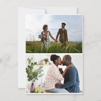 Cartes Pour Fêtes Annuelles Collage photo simple 2