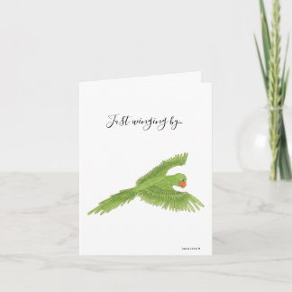 Cartes Pour Fêtes Annuelles Collection Australian Parrot Note Card