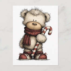 Cartes Pour Fêtes Annuelles Collection de Cliparts de Noël Ours en peluche
