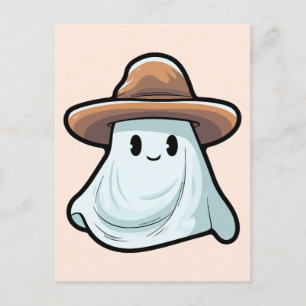 Cartes Pour Fêtes Annuelles Collection Halloween Baby Boo Cowboy Fantôme