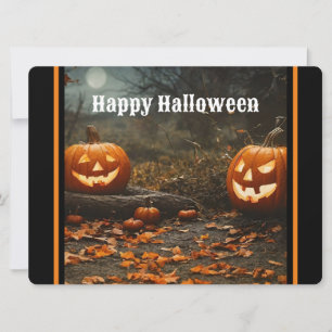 Cartes Pour Fêtes Annuelles Collection Joyeuse Nuit d'Halloween