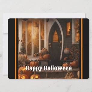 Cartes Pour Fêtes Annuelles Collection Maison Joyeux Halloween
