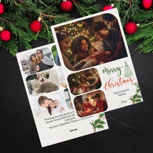 Cartes Pour Fêtes Annuelles Collection moderne Noël - Photos de famille person