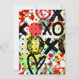 Cartes Pour Fêtes Annuelles Collection XOXOXOXOXOXOXOXO