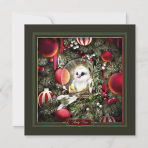 Cartes Pour Fêtes Annuelles Colombe bébé
