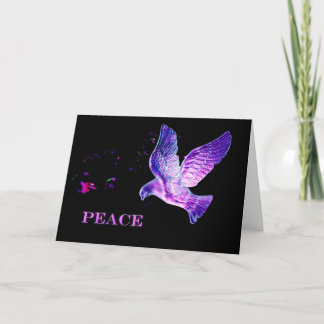 Cartes Pour Fêtes Annuelles Colombe de conception de Noël de paix