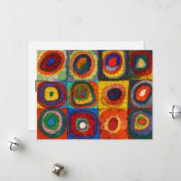 Color Study, Infinity Dots par Wassily Kandinsky