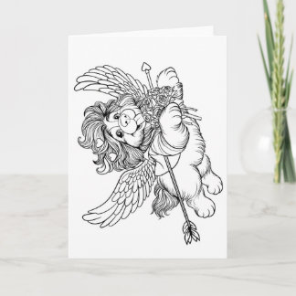 Cartes Pour Fêtes Annuelles COLOR YOURSELF Valentine