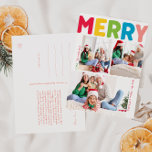Cartes Pour Fêtes Annuelles Colorée et Joyeuse année en révision Vertical 3 Ph<br><div class="desc">Découvrez la joie et la magie de la saison des Fêtes avec cette année unique et festive, colorée et joyeuse en revue verticale 3 photo carte postale de vacances. Son design simple mais amusant présente une palette de couleurs arc-en-ciel rouge, vert, jaune, bleu, orange et rose, créant une atmosphère dynamique...</div>
