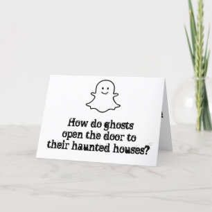 CARTES POUR FÊTES ANNUELLES COMÉDIEN POUR HALLOWEEN
