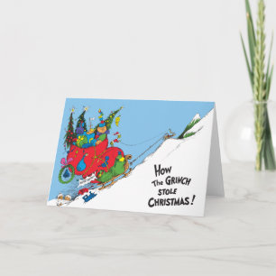 Cartes Pour Fêtes Annuelles Comment Grinch Stole Christmas !