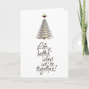 CARTES POUR FÊTES ANNUELLES COMMENT POURRAIT-IL ÊTRE NOËL SANS "VOUS"