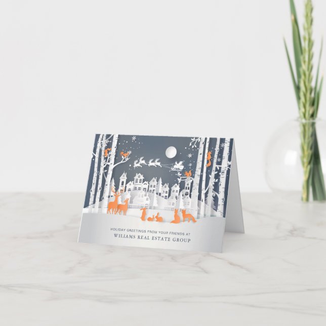 Cartes Pour Fêtes Annuelles Composition moderne de Christmas (Devant)
