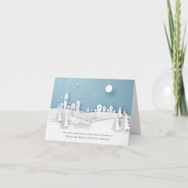 Cartes Pour Fêtes Annuelles Composition moderne de Christmas (Devant)