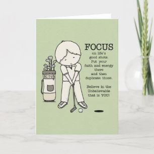 Cartes Pour Fêtes Annuelles Concentration sur le bien