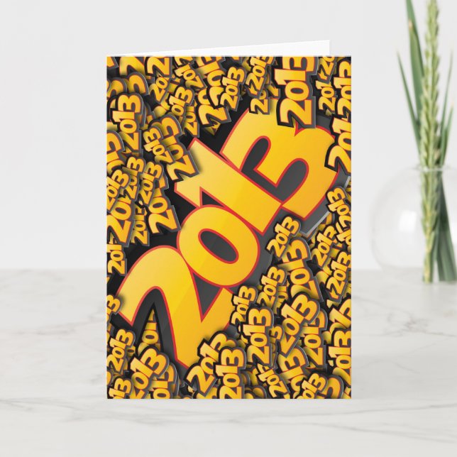 Cartes Pour Fêtes Annuelles Conception 2013 (Devant)