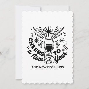 Cartes Pour Fêtes Annuelles Conception de célébration de nouvelle année : À vo