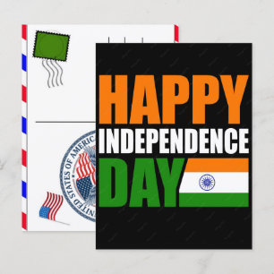Cartes Pour Fêtes Annuelles Conception de célébration du Tricolor pour la fête