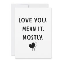 Conception de citation d'amour minimaliste drôle