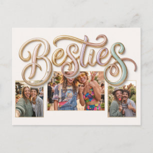 Cartes Pour Fêtes Annuelles Conception de collage multi-photos minimaliste Bes