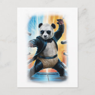 Cartes Pour Fêtes Annuelles Conception de film parodique coloré sur fond blanc