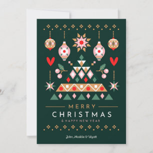 Cartes Pour Fêtes Annuelles Conception de Noël scandinave