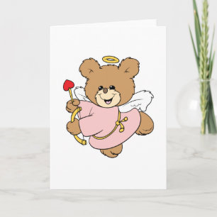 Cartes Pour Fêtes Annuelles conception de nounours Cupid de la Saint-Valentin