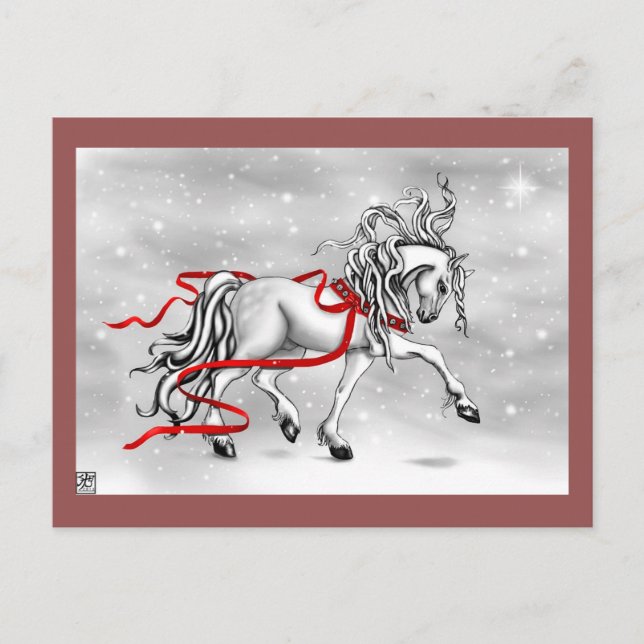 Cartes Pour Fêtes Annuelles Conception des snowbells de Noël (Devant)