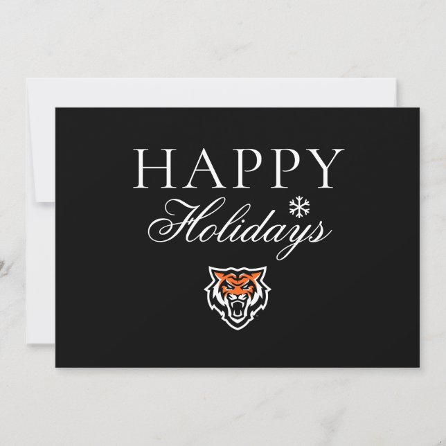 Cartes Pour Fêtes Annuelles Conception d'esprit des Bengals de l'Université d' (Devant)