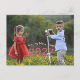 Cartes Pour Fêtes Annuelles Conception personnalisée Cadeaux Nouvel An 2027