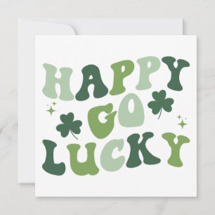 Cartes Pour Fêtes Annuelles Conception Rétro Chanceuse PNG SVG Fichier à Décou