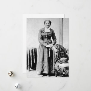 Cartes Pour Fêtes Annuelles Conducteur Harriet Tubman Chemin de fer souterrain