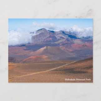 Cartes Pour Fêtes Annuelles cônes de cendres et montagnes au cratère haleakala