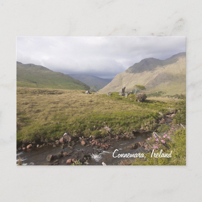Cartes Pour Fêtes Annuelles Connemara Irlande (Devant)