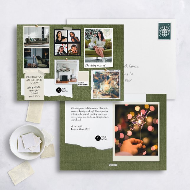 Cartes Pour Fêtes Annuelles Conseil de l'humeur corporative "fêtes inspirées" (Créateur téléchargé)