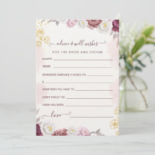 Cartes Pour Fêtes Annuelles Conseils et vœux pour les mariés