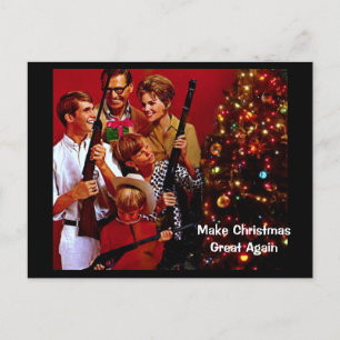 Cartes Pour Fêtes Annuelles Conservateur Vintage Rendre à Noël sa grandeur